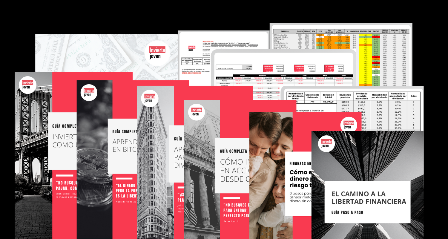 Recursos incluidos en el MEGAPACK de Invierte Joven