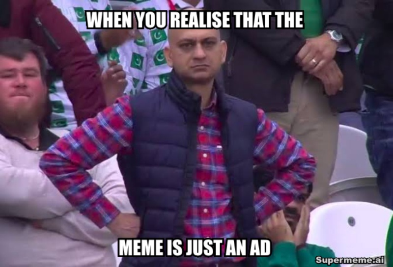 meme is just an ad