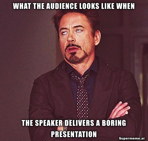 presentation is over meme
