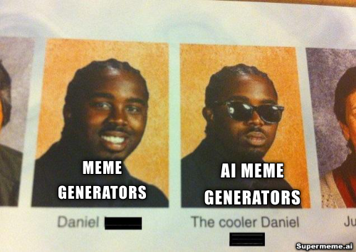 meme generator vs ai meme generator