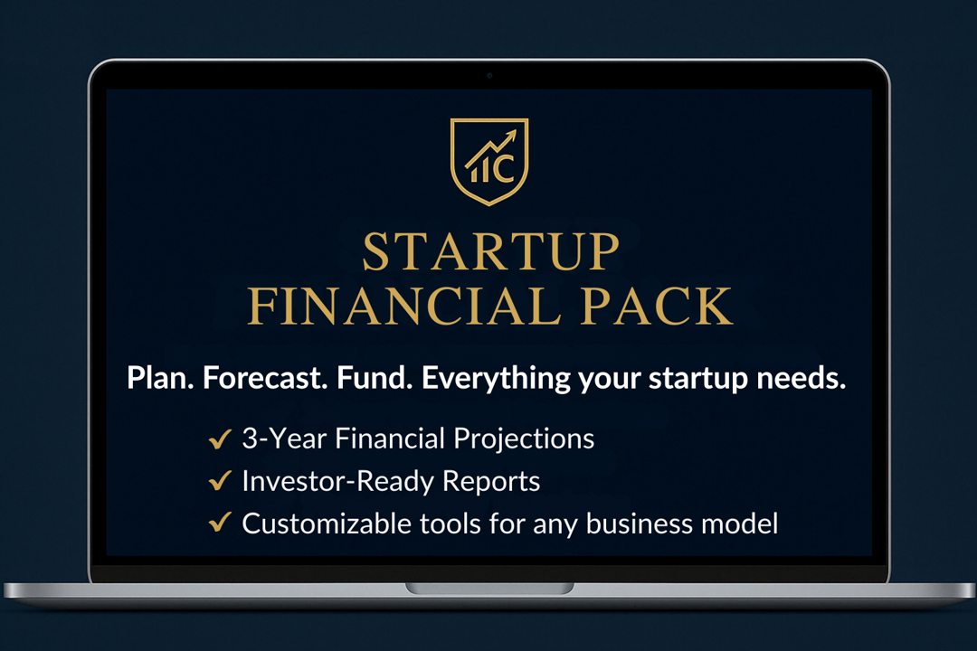 Startup Financials Pack – Forecast, budget, and track startup finances in Excel, Google Sheets, and Notion