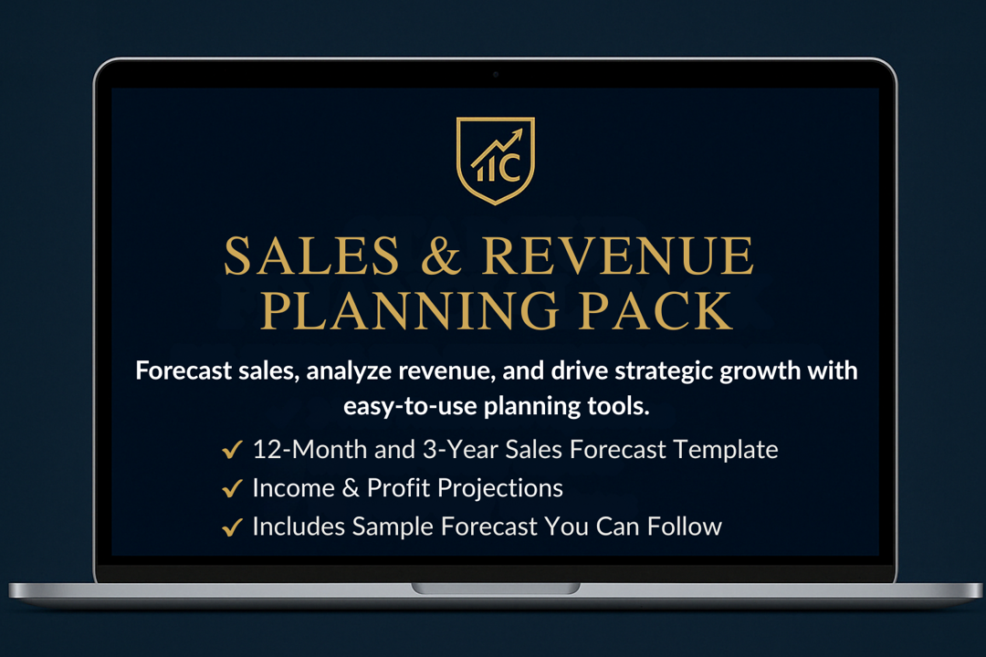 Sales & Revenue Pack – Plan and track your revenue goals and pricing in Excel and Notion