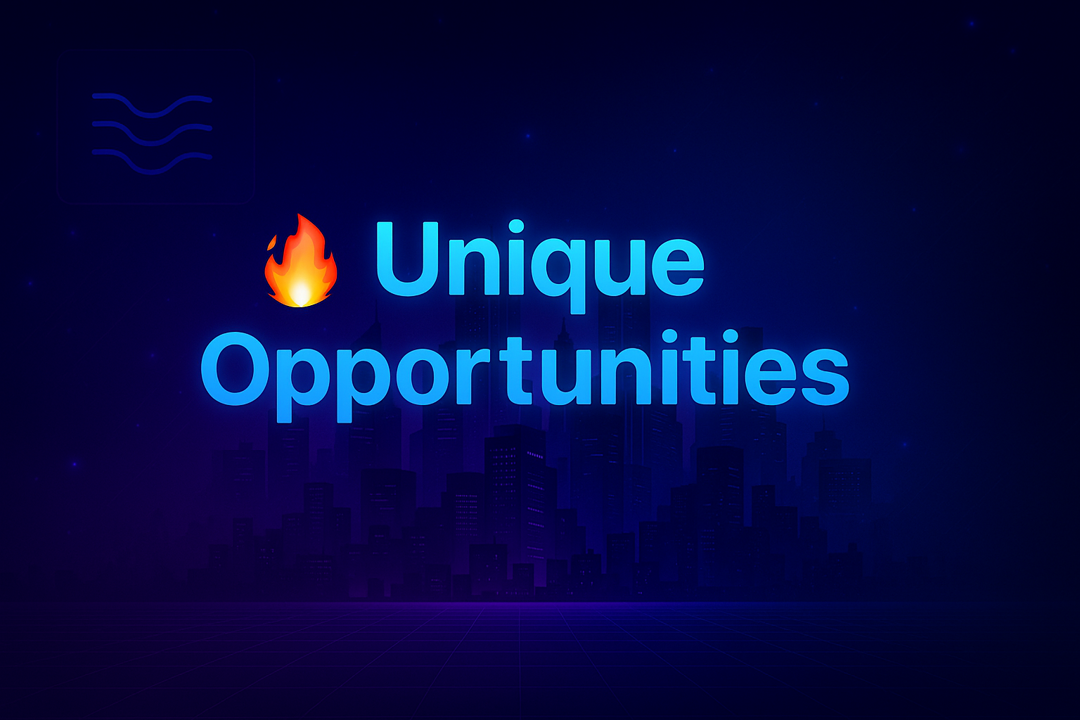 Unique money-making opportunities banner from Zero to Rich AI, highlighting rare affiliate and residual income programs.