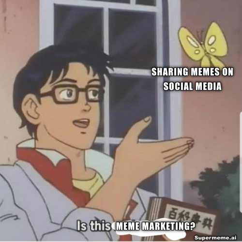 is this a meme marketing