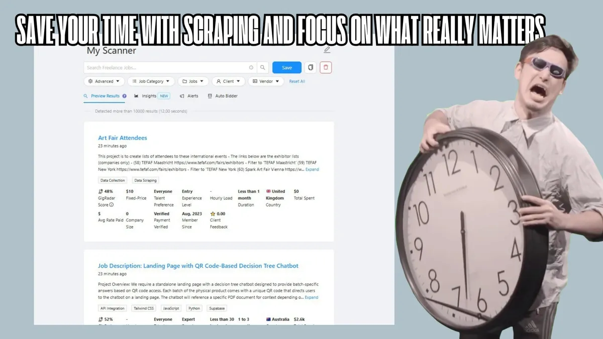 Now You Can Start Scraping and Winning on Upwork!