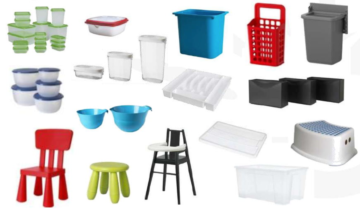 housewares, plastic bowl, plastic cup, plastic chair, plastic basket, plastic bin, trash bin, plastic container, plastic houseware, houseware, plastic furniture