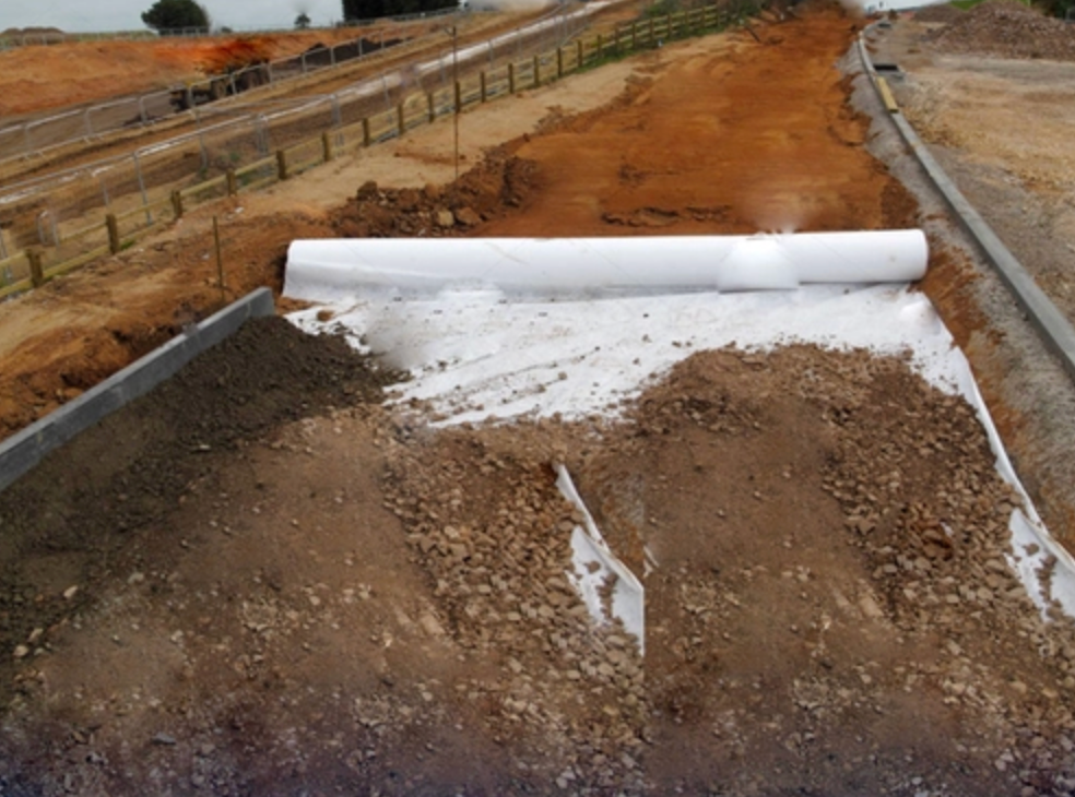 geotextile, road construction, erosion, filtration, drainage, textile, foundation