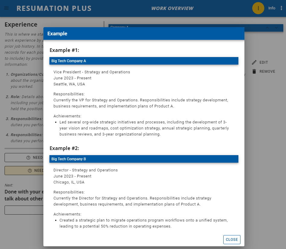 resume preparation ai