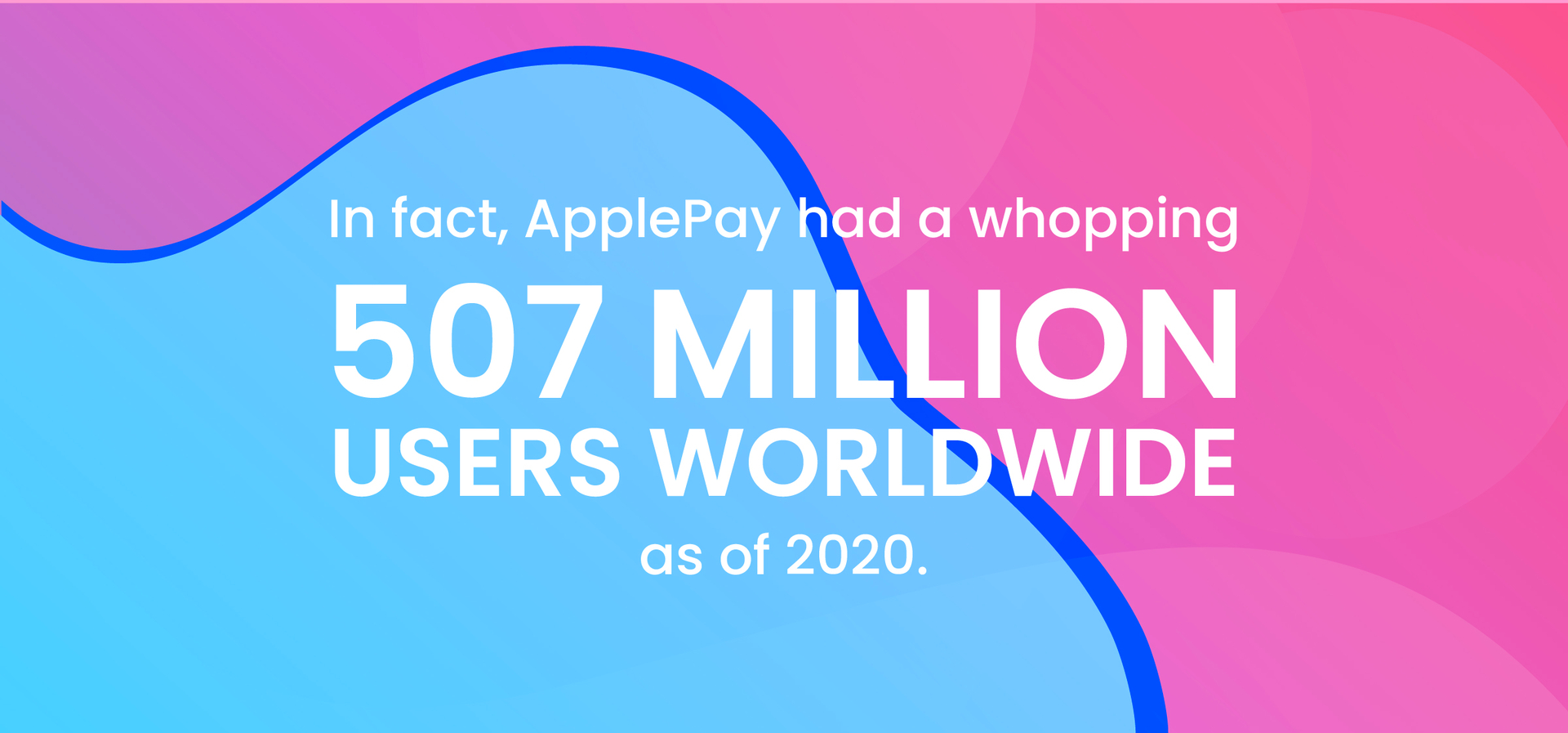 ApplePay had 507 million users worldwide.
