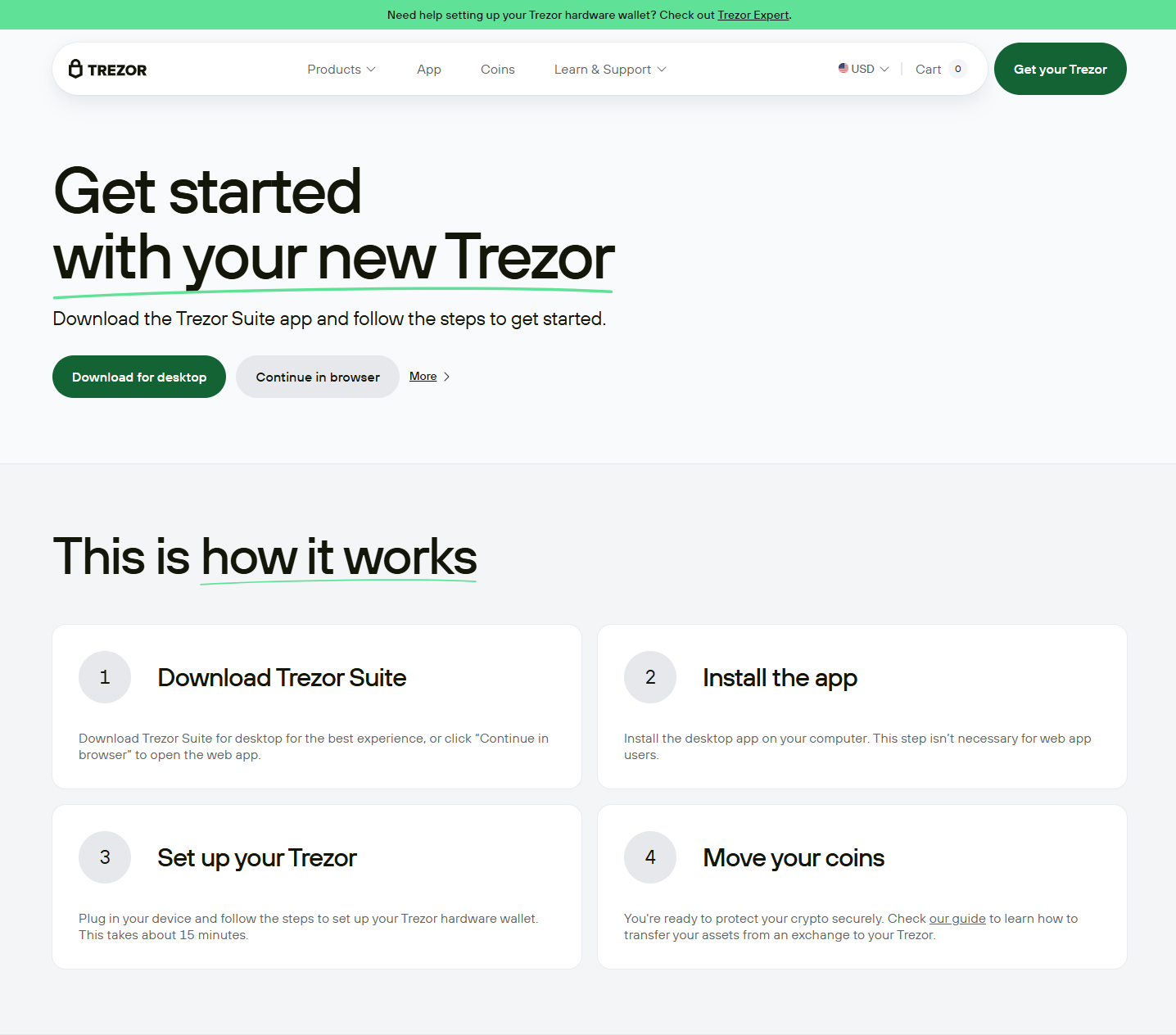trezor.io/start