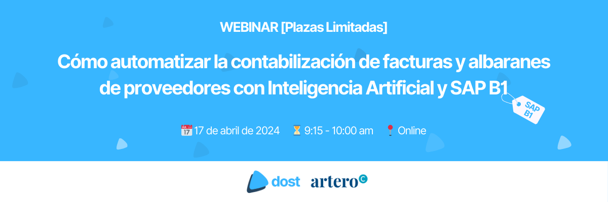 Webinar cómo automatizar la contabilización de facturas y albaranes de proveedores