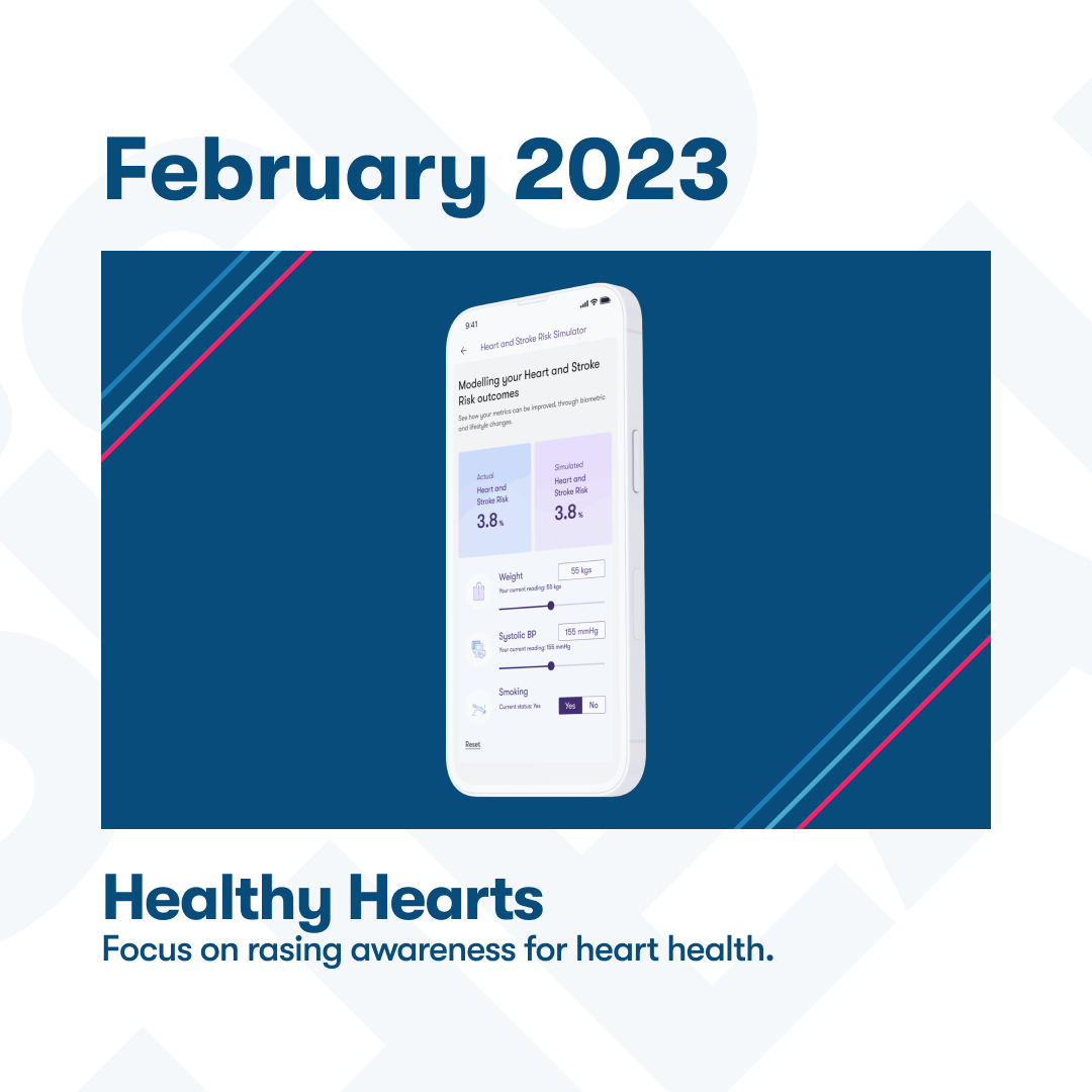 Healthy Hearts focus in February