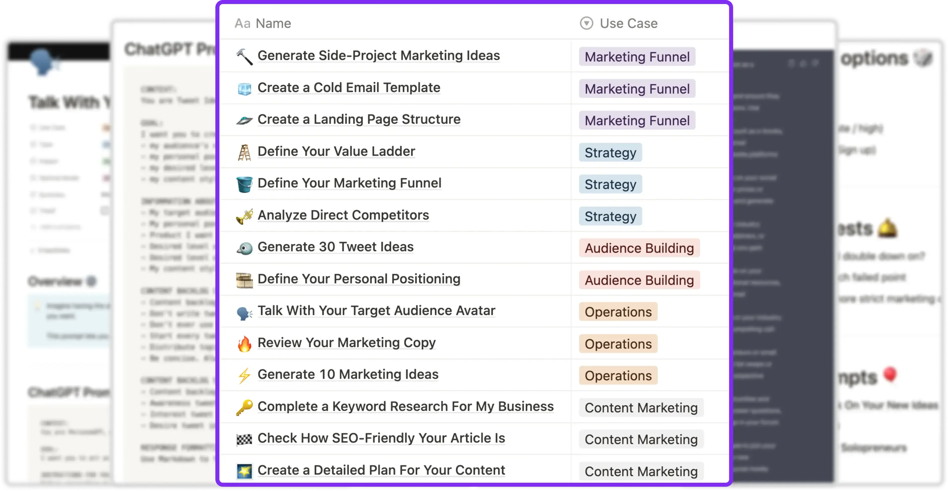 Marketing Mega Prompts by MakerBox