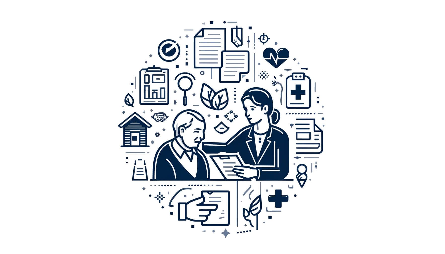 Illustration zur Betreuungsverfügung