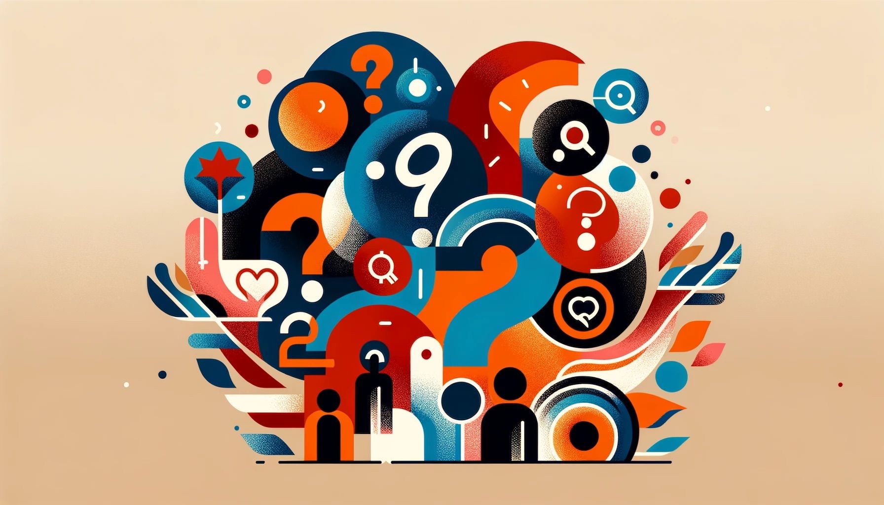 Illustration FAQ Betreutes Wohnen