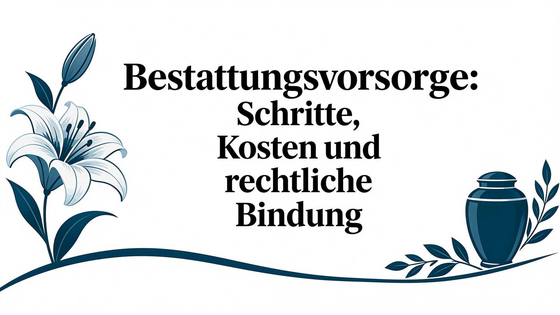 Titelbild: Bestattungsvorsorge: Schritte, Kosten und rechtliche Bindung