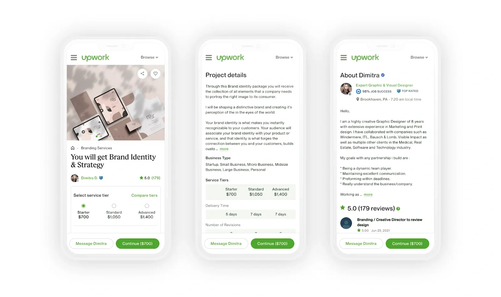 Utilize Upwork’s Project Catalog and Talent Scout