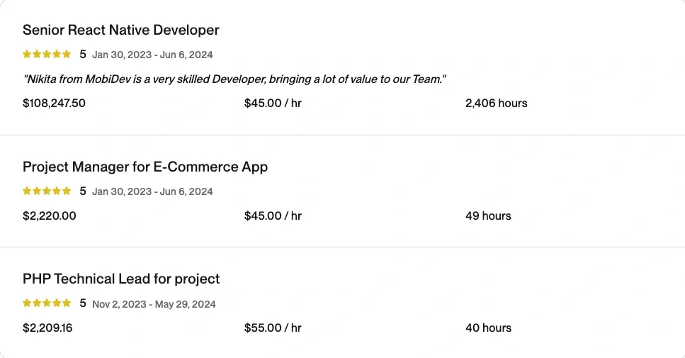 Leverage Client Reviews and Ratings