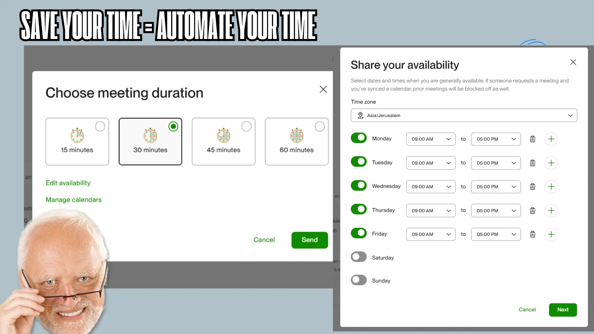 Automate Meeting Scheduling with Clients