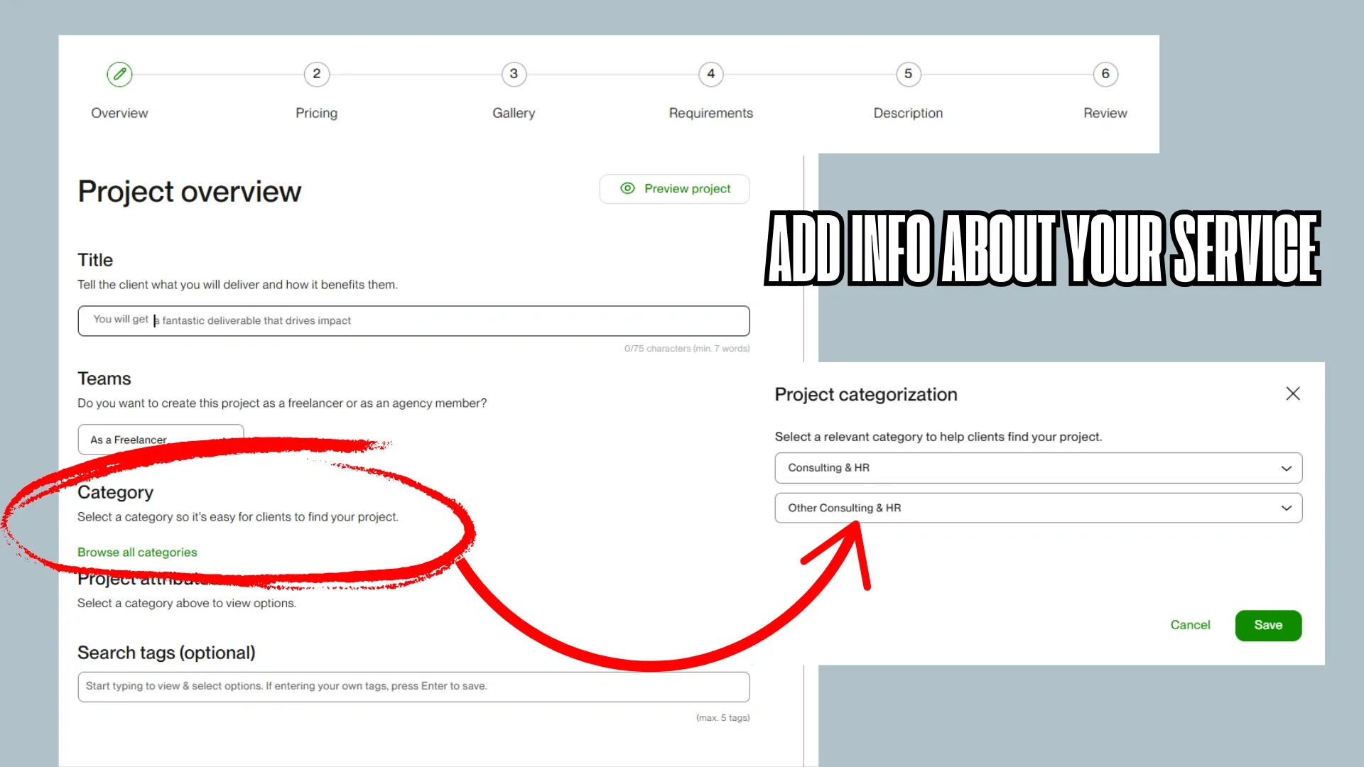 Adding Upwork Consultation to Your Profile