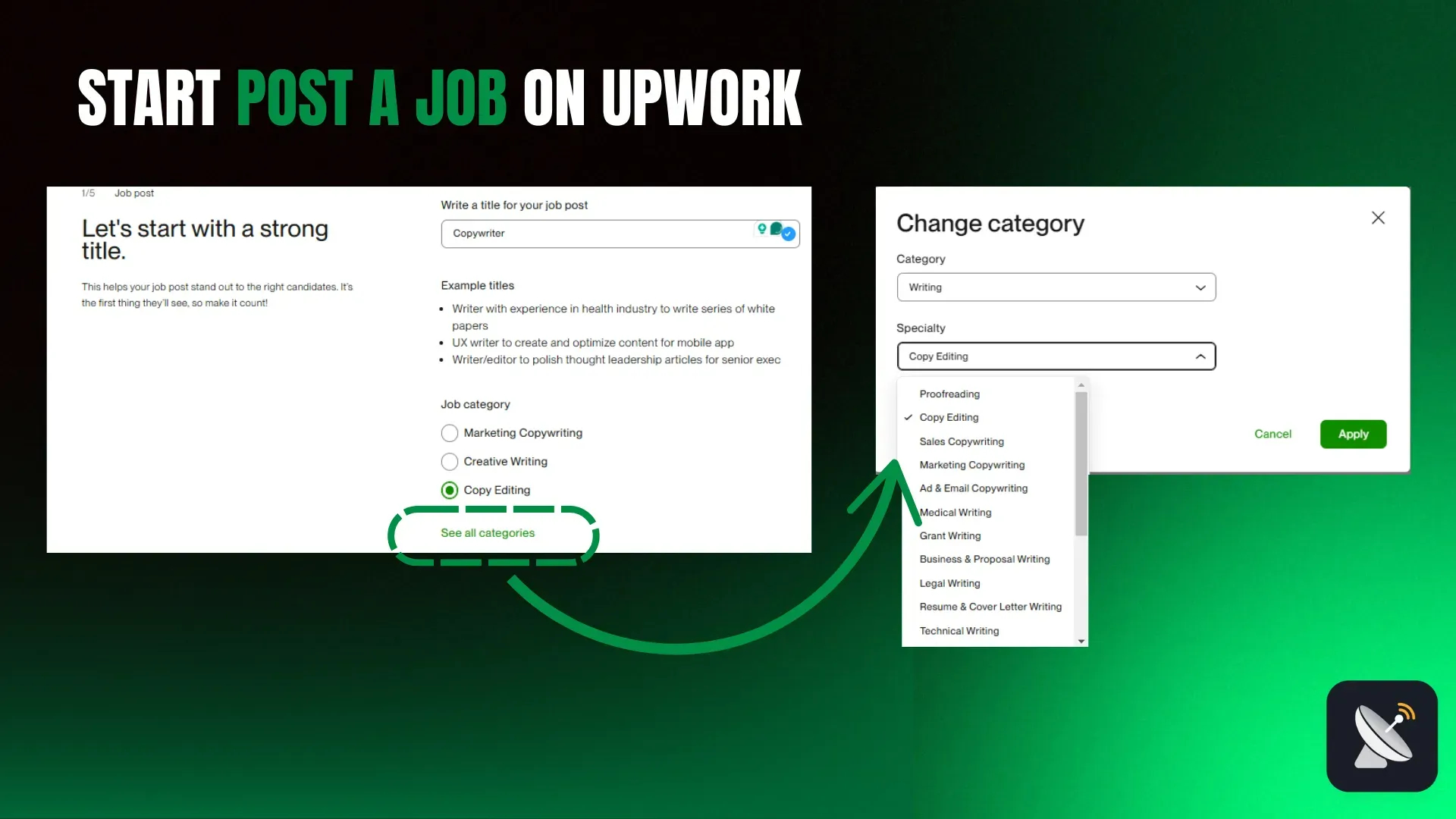How to Post a Gig on Upwork