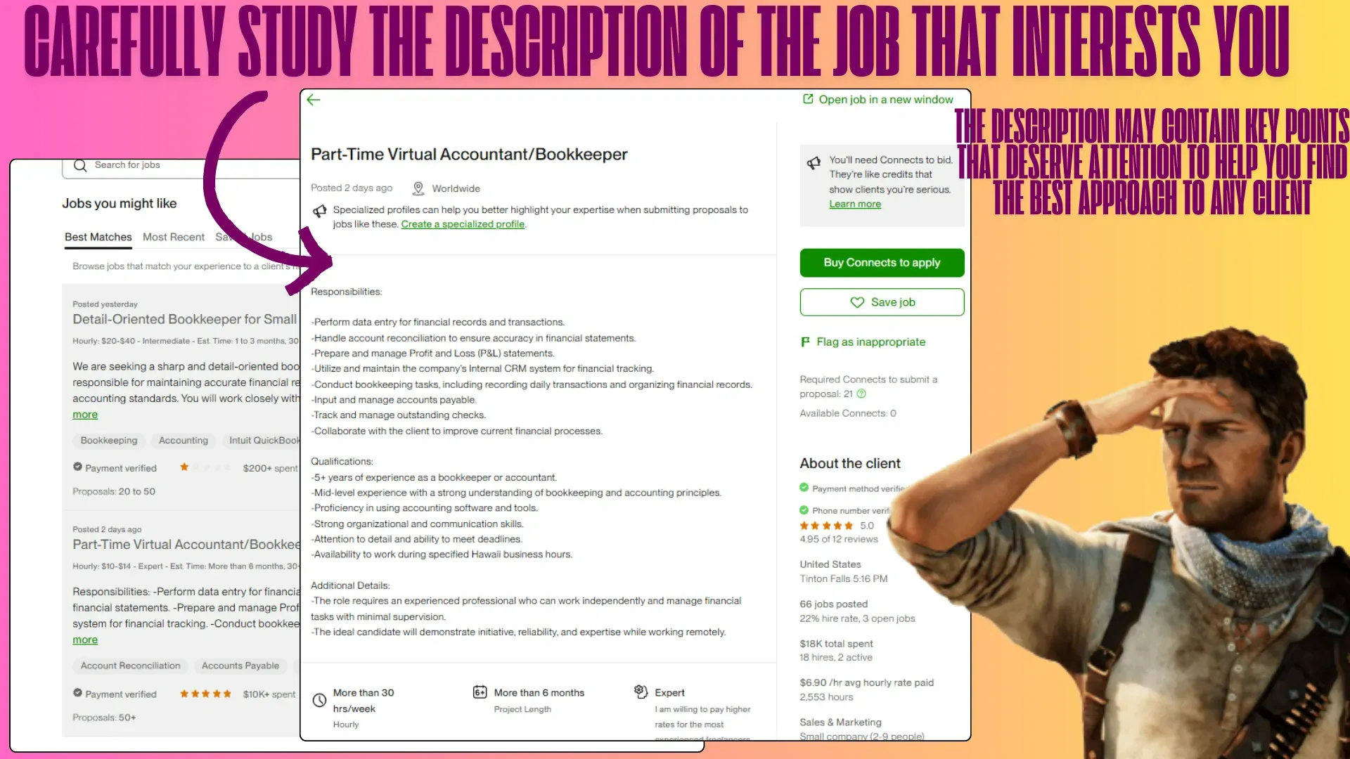 Read the Job Description Carefully