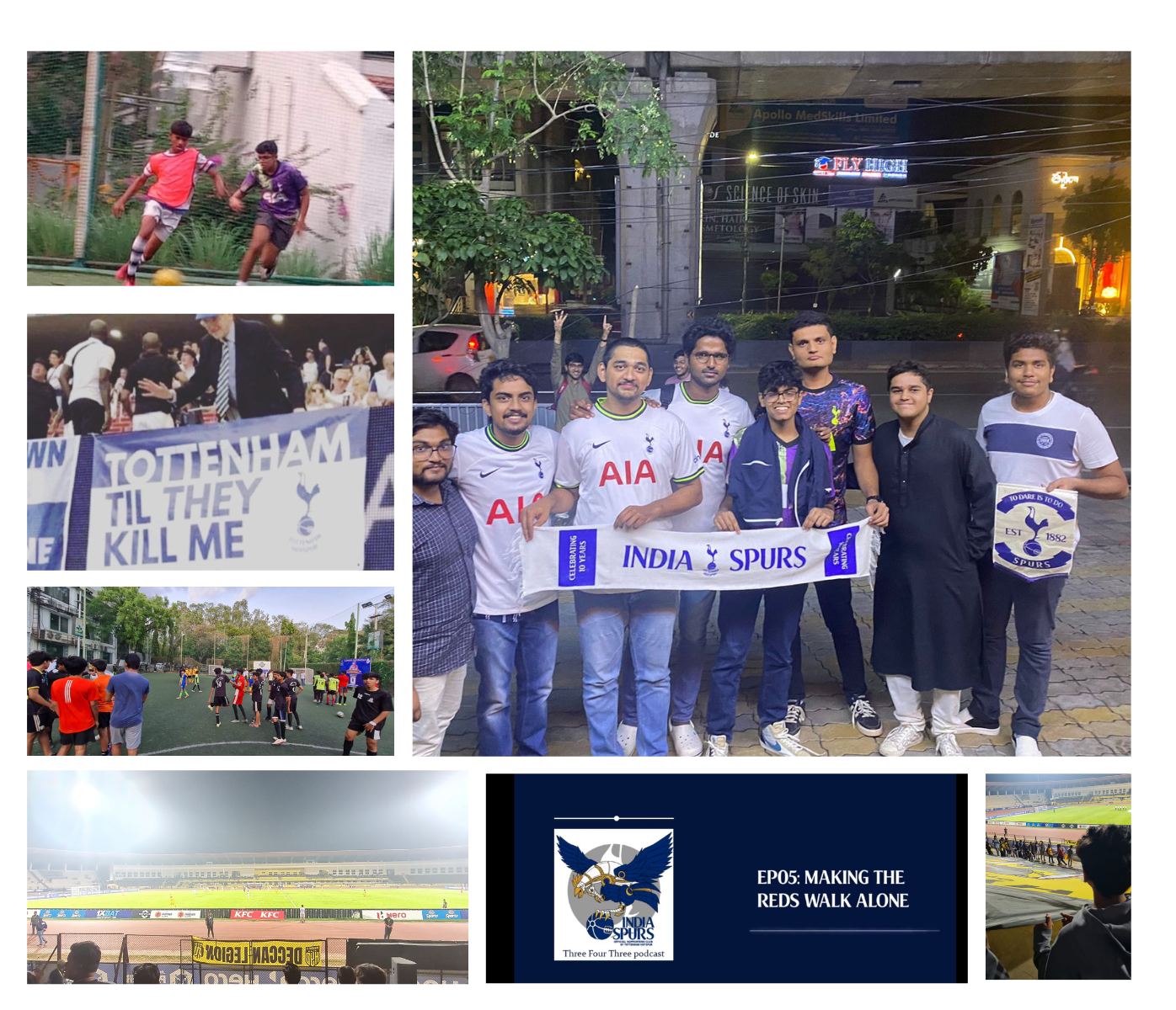 India Spurs, Hyderabad Spurs, Deccan Leigon, Vedanth Nath, Hyderabad FC, Tottenham Hotspur India