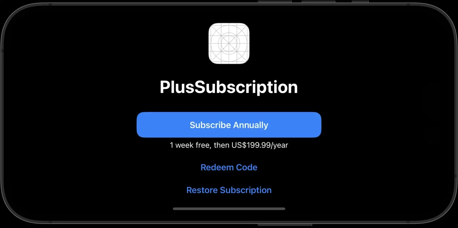 SubscriptionStoreView IOS17 Result