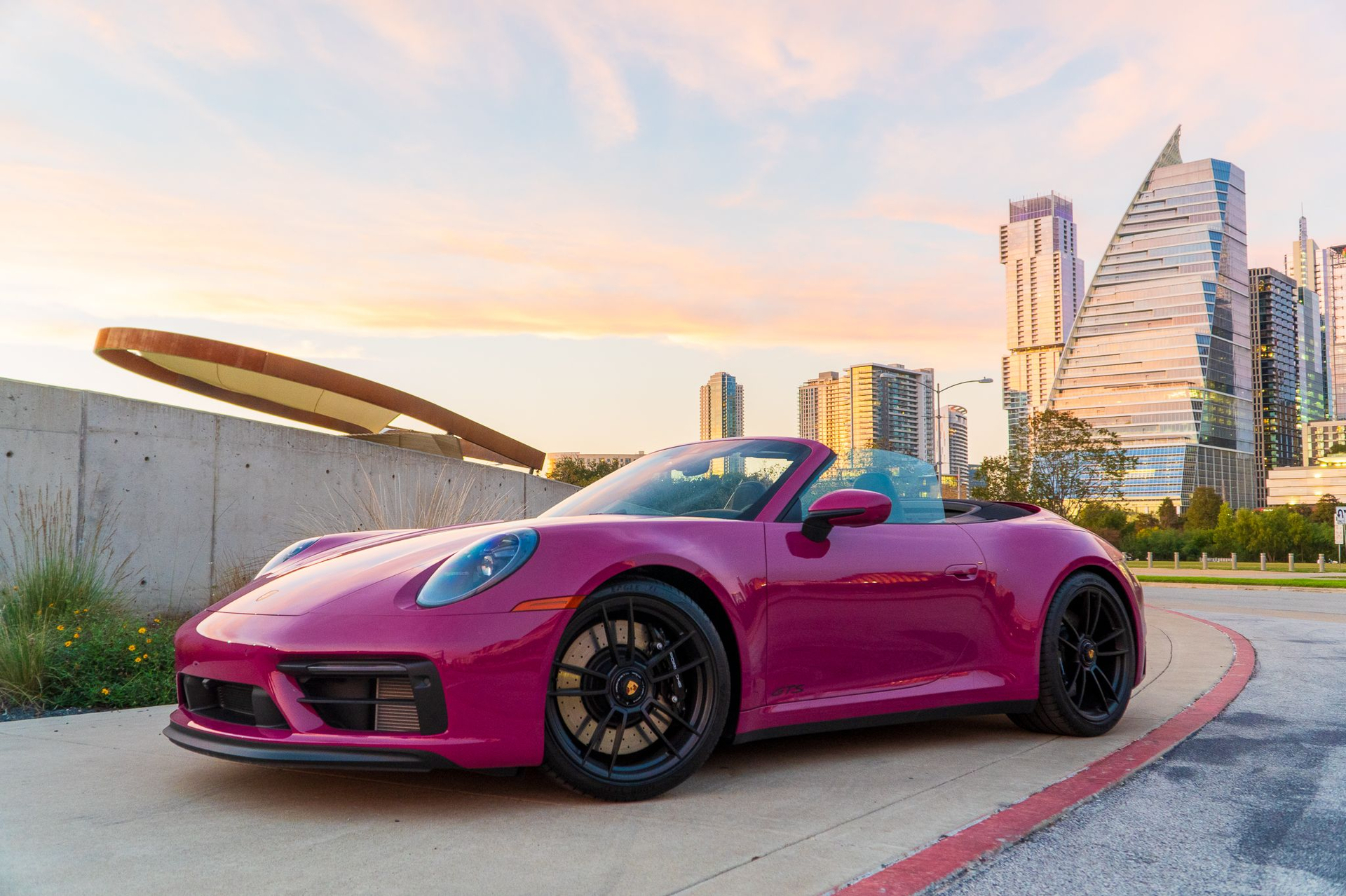 porsche boxster 718 austin exotic luxury car rental turbocharged engine
