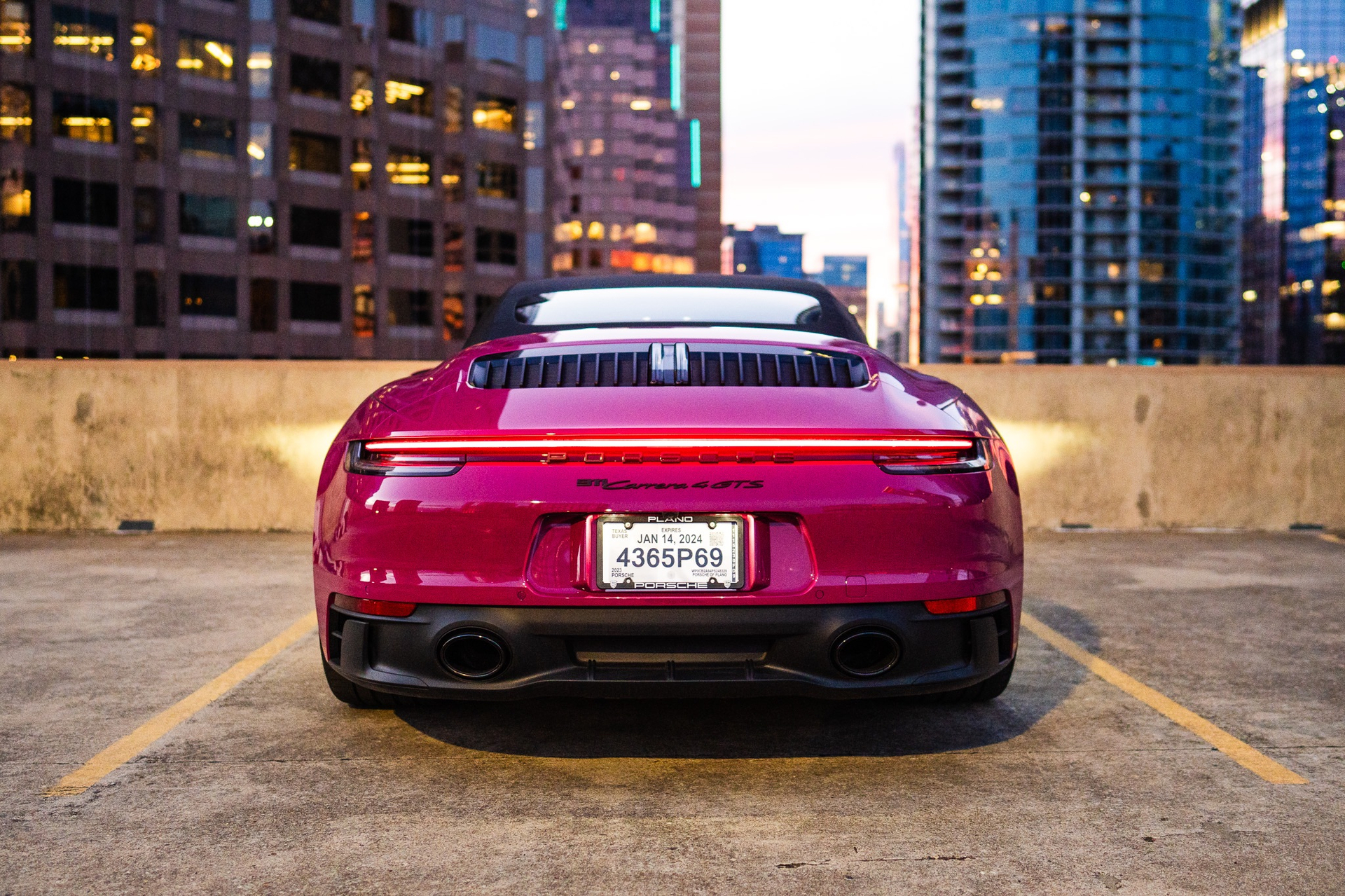 porsche boxster 718 austin exotic luxury car rental turbocharged engine