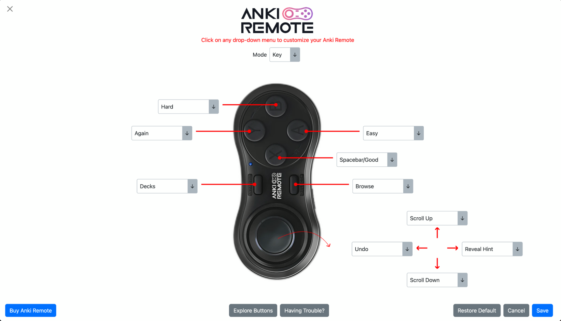 how to set up anki remote