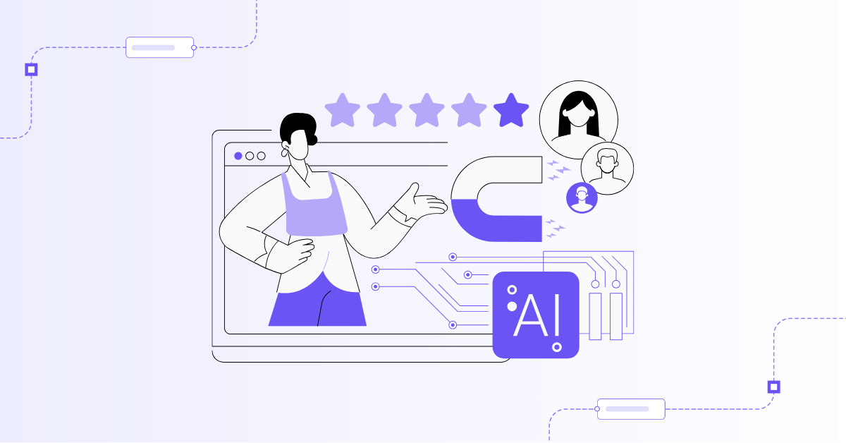 Illustration showcasing AI-driven adaptive privilege and access management, emphasizing seamless user experience, secure access controls, and advanced monitoring.