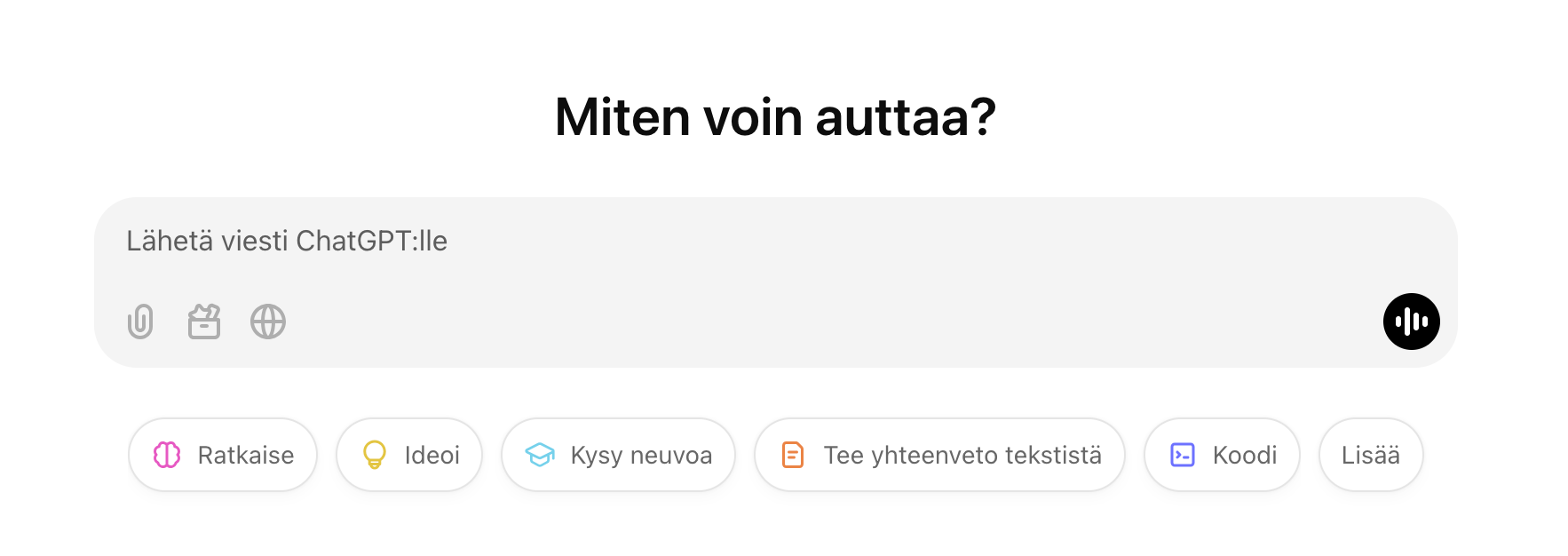 ChatGPT käyttöopas