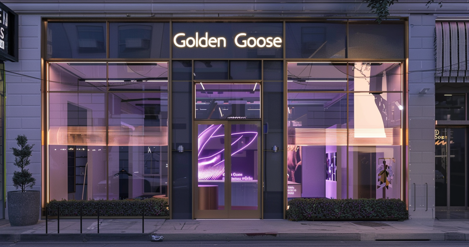 Golden Goose for sneakers is an example of an arbitrary trademark