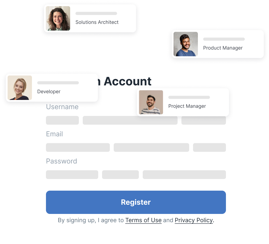 Create an Account and make an Organization