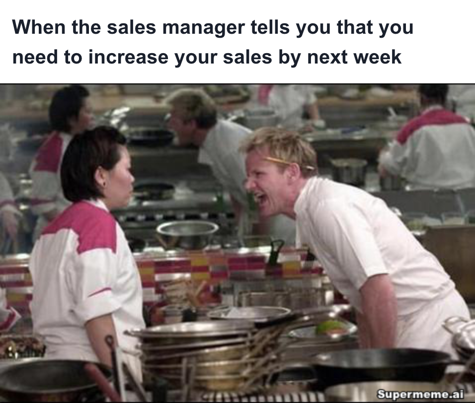 sales meme on increasing sales