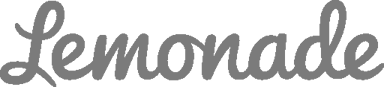 logo for the insurance company Lemonade
