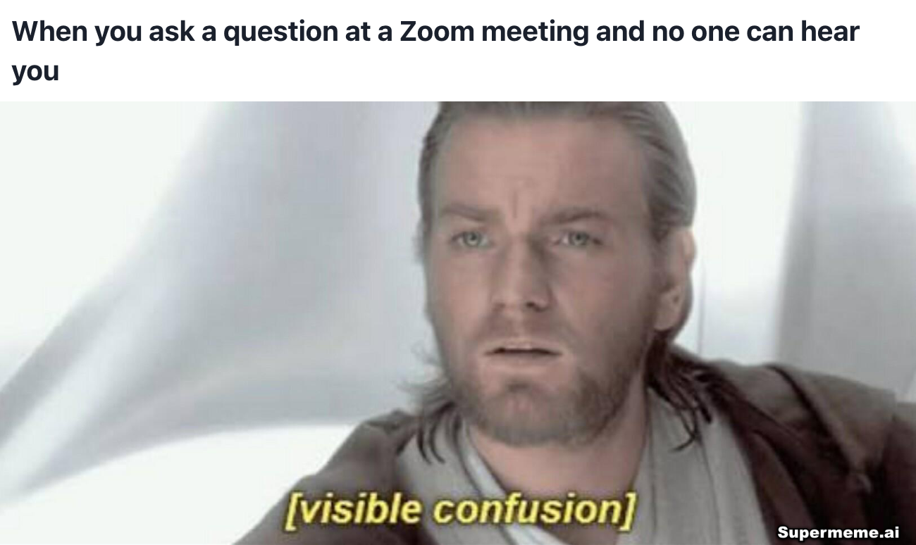 zoom meetings asking questions