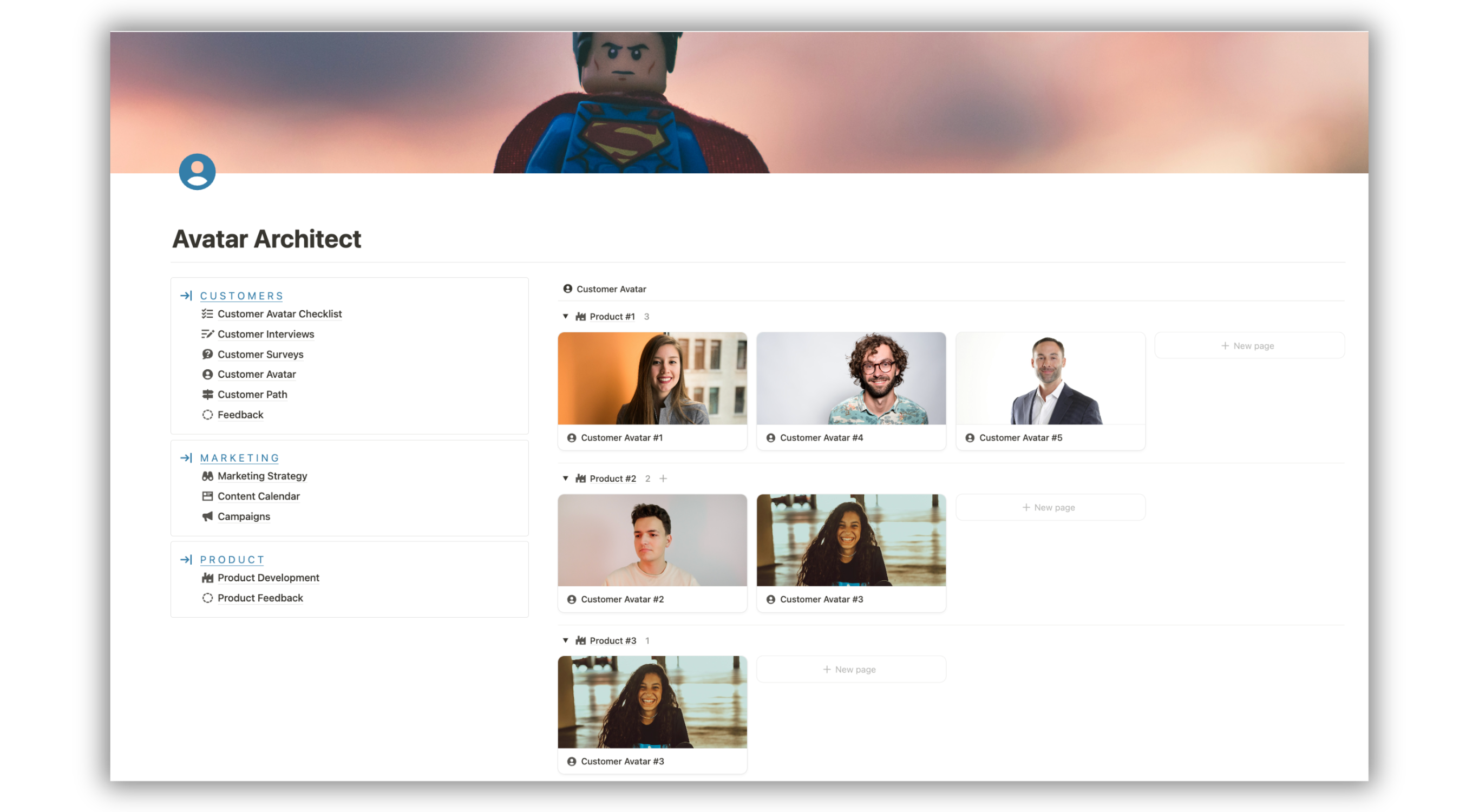 AI Avatar Architect Dashboard