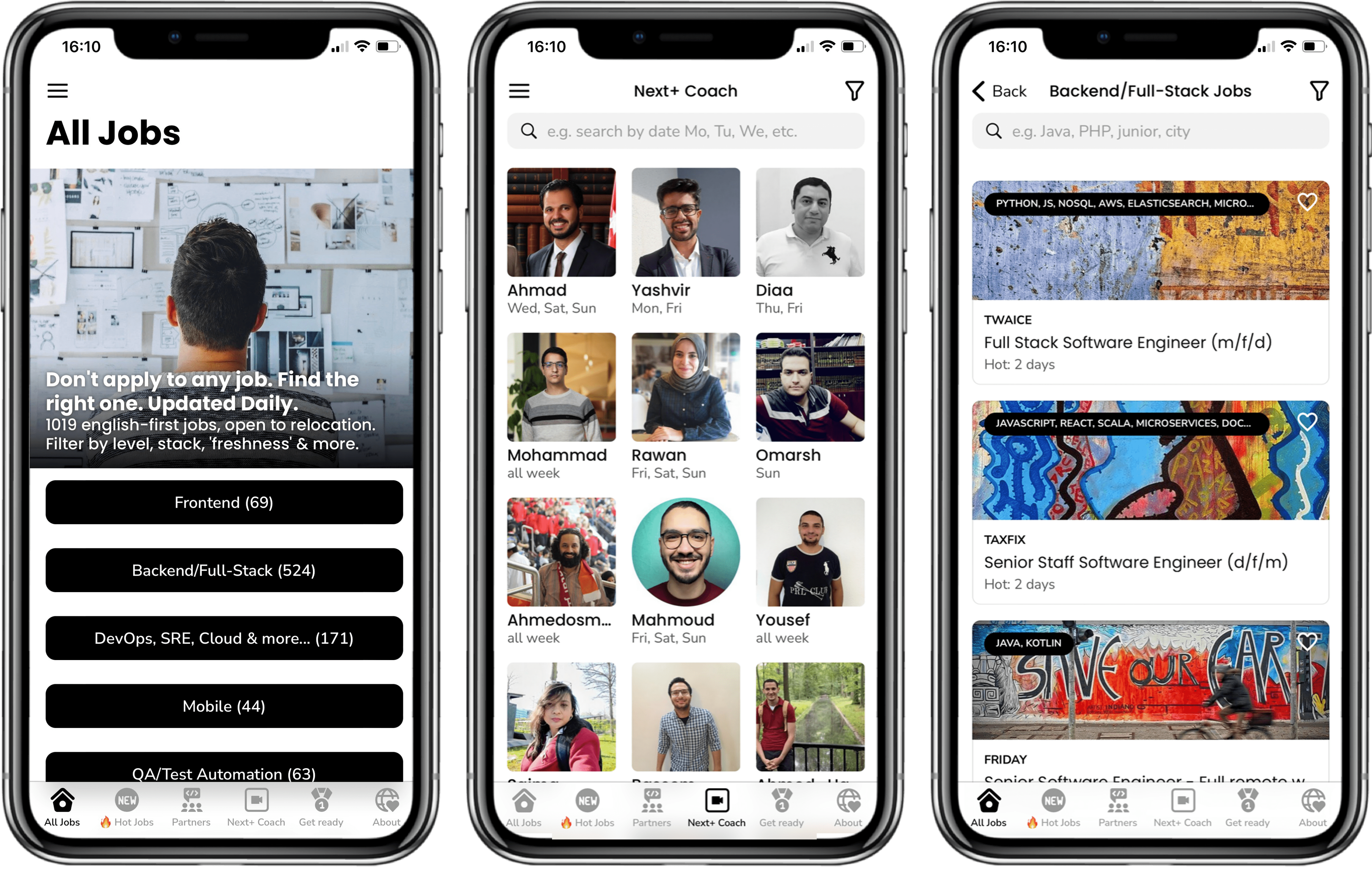 Imagine Tech Jobs App