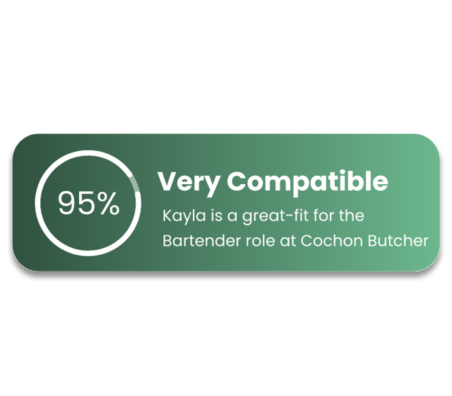 cantaloupe compatibility score bar icon