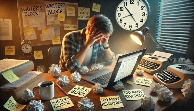A person struggling with tasks