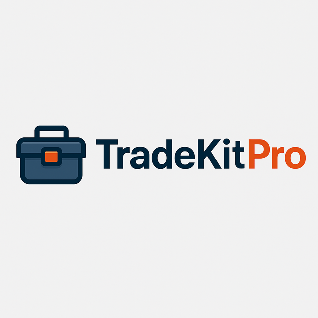TradeKitPro official logo with toolbox icon and brand name