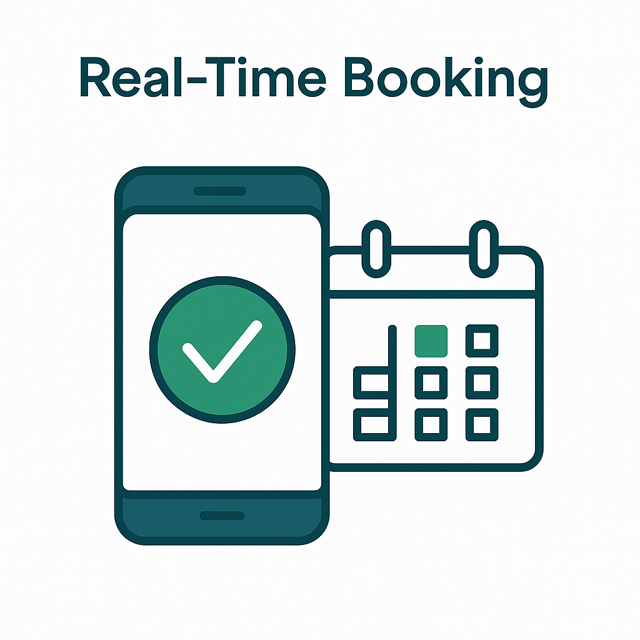 AI-powered dental receptionist interacting with a patient, providing 24/7 appointment scheduling and call answering