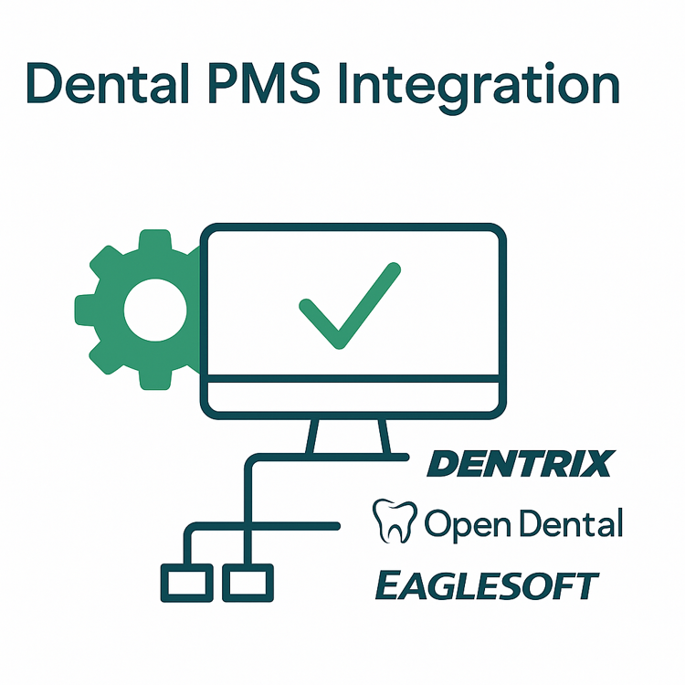 AI-powered dental receptionist interacting with a patient, providing 24/7 appointment scheduling and call answering