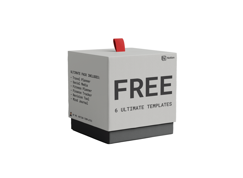 Templates Library Mr. Notion Templates