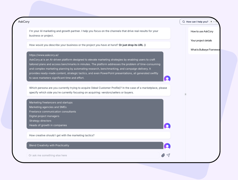 Strategy creation of Conversion Rate