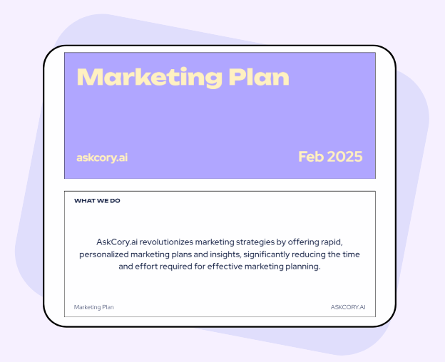 Strategy creation of Conversion Rate