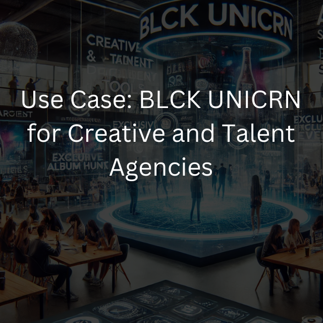 Empowering A&Rs With BLCK UNICRN